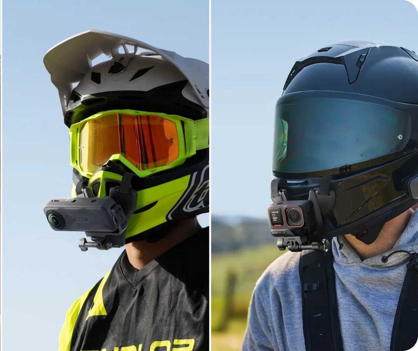 Insta360 X5 Helmet Chin Mount 2.0