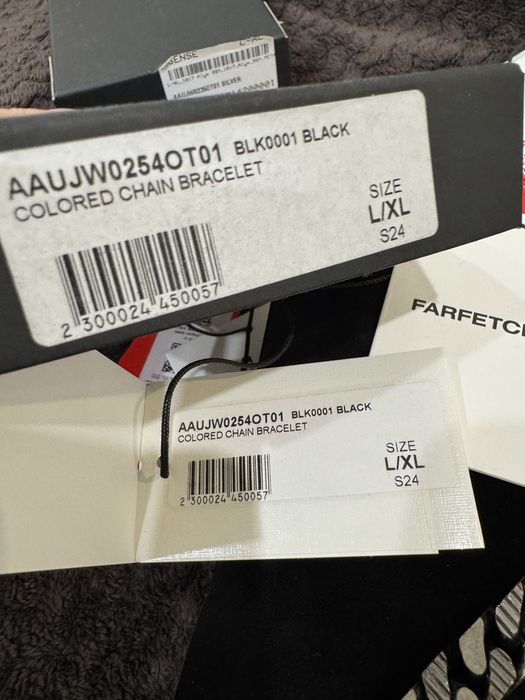 Браслет Alyx 9SM черный (с Farfetch)