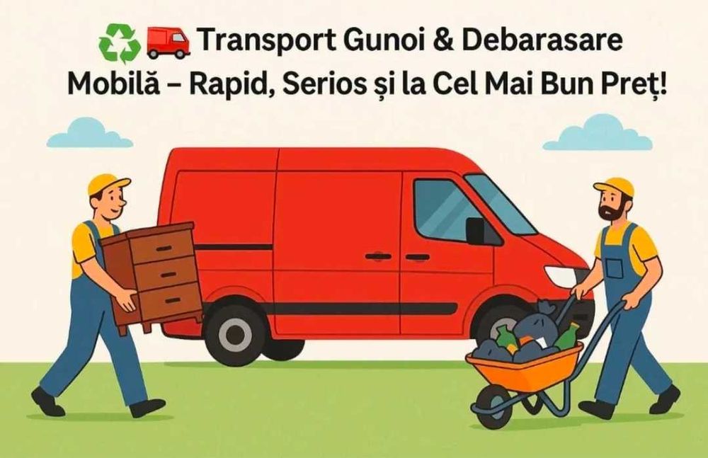 Debarasari garaje,locuinte ,curti ,apartamente