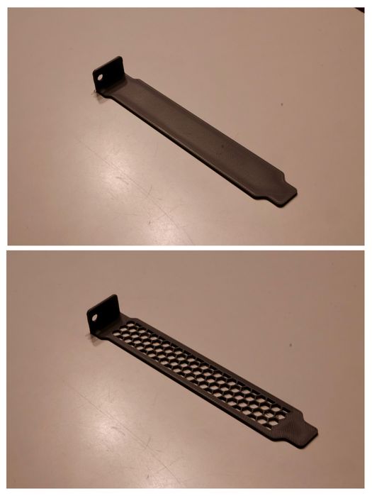Set 5x Capace / Slot Cover PCI-e cu Ventilație Carcasă PC