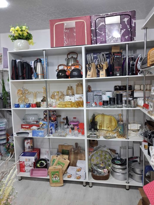 Doʻkon uchun mebel  polka 5 qatorli