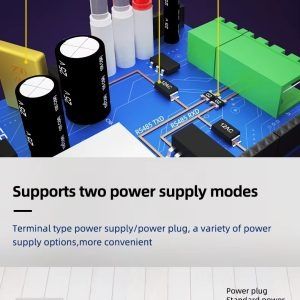 ZLAN5107 Изолиран сериен сървър RS232 RS422 RS485 към Ethernet конверт