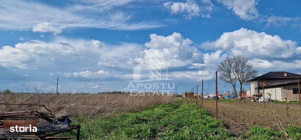 Teren intravilan , curent , apa , nr de casa Sacosu Turcesc