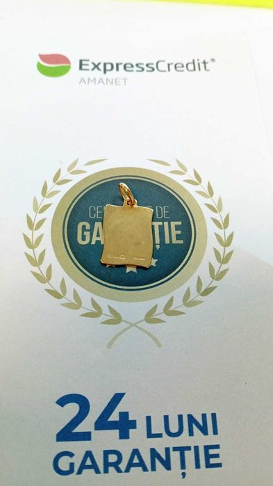 (AG 35) Medalion aur 18 K 3.44gr  B.32336 /Garantie 2 ani/ 2236 lei