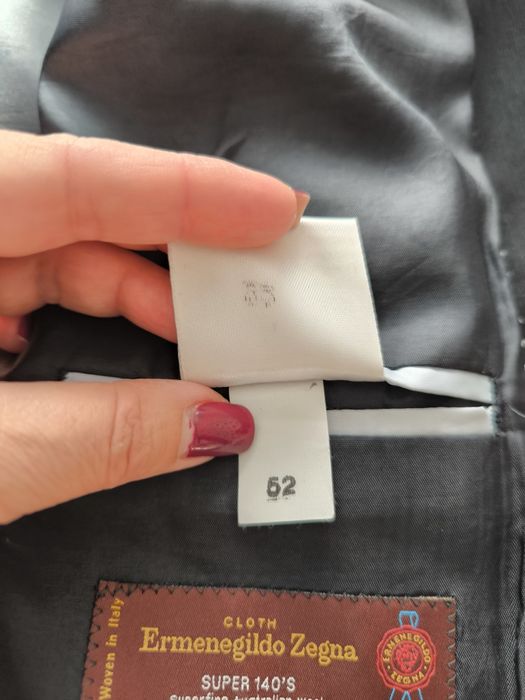 Sacou bărbat Ermenegildo Zegna lână 52(L)
