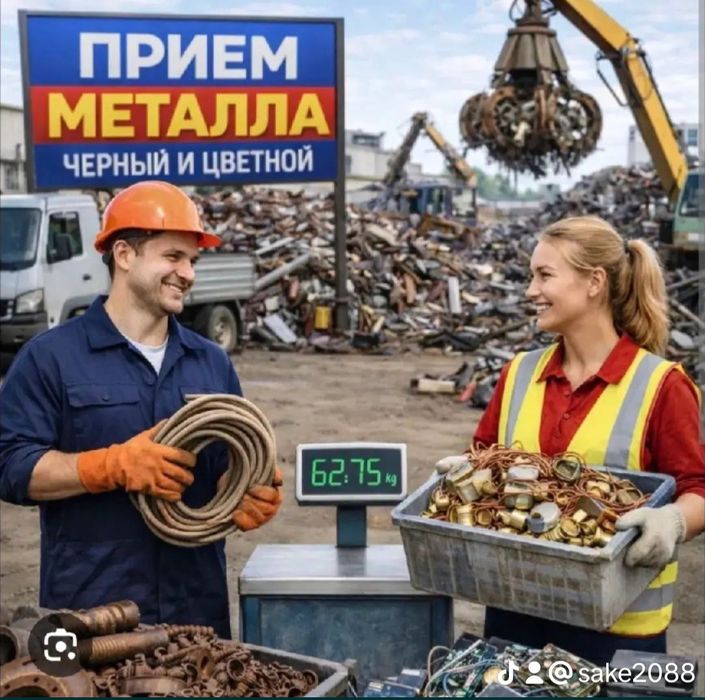 Прием металла любое виды самавывозом 24/7