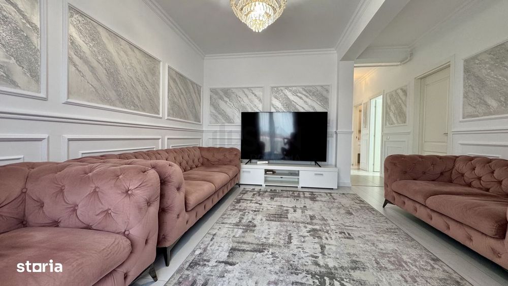 Apartament 3 camere bloc boutique mobilat
