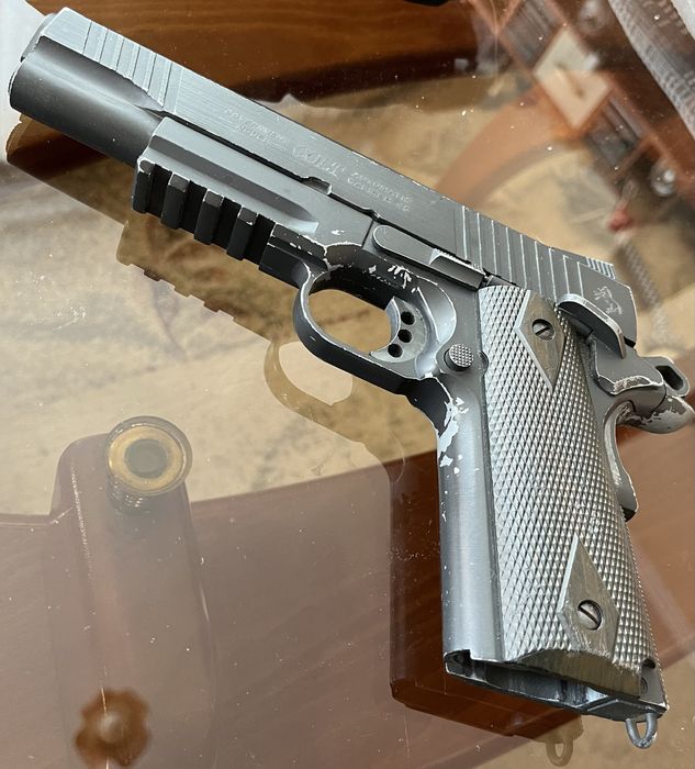 Cybergun CO2 Colt 1911 Black * Airsoft РЕПЛИКА *