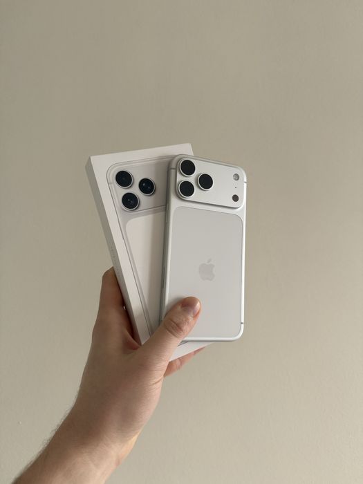 iPhone 17 Pro Max 256gb Silver Nou