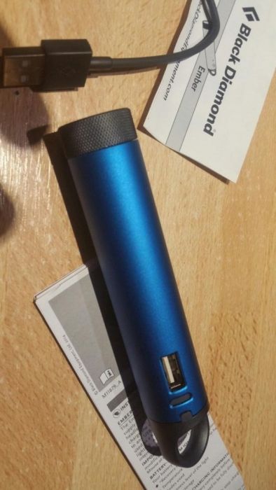 Lanternă + power bank Black Diamond Ember 150 lumeni