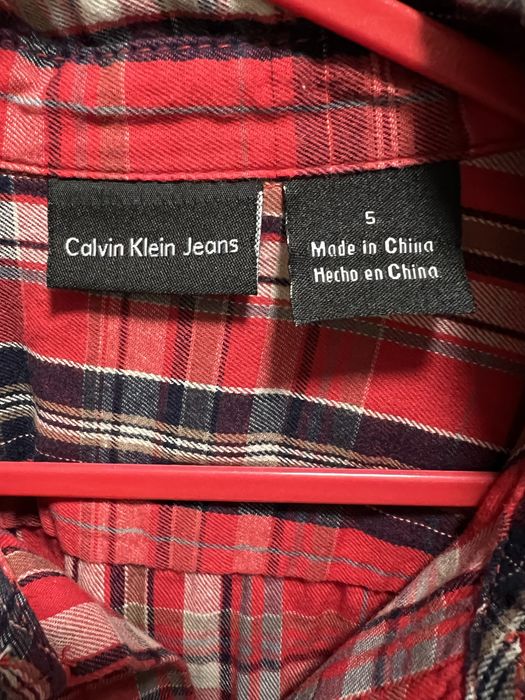 Camasa Originala Calvin Klein Copii-Marimea 5 ani