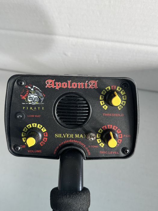 Металотърсач металдетектор Pirate Apolonia Silver Max
