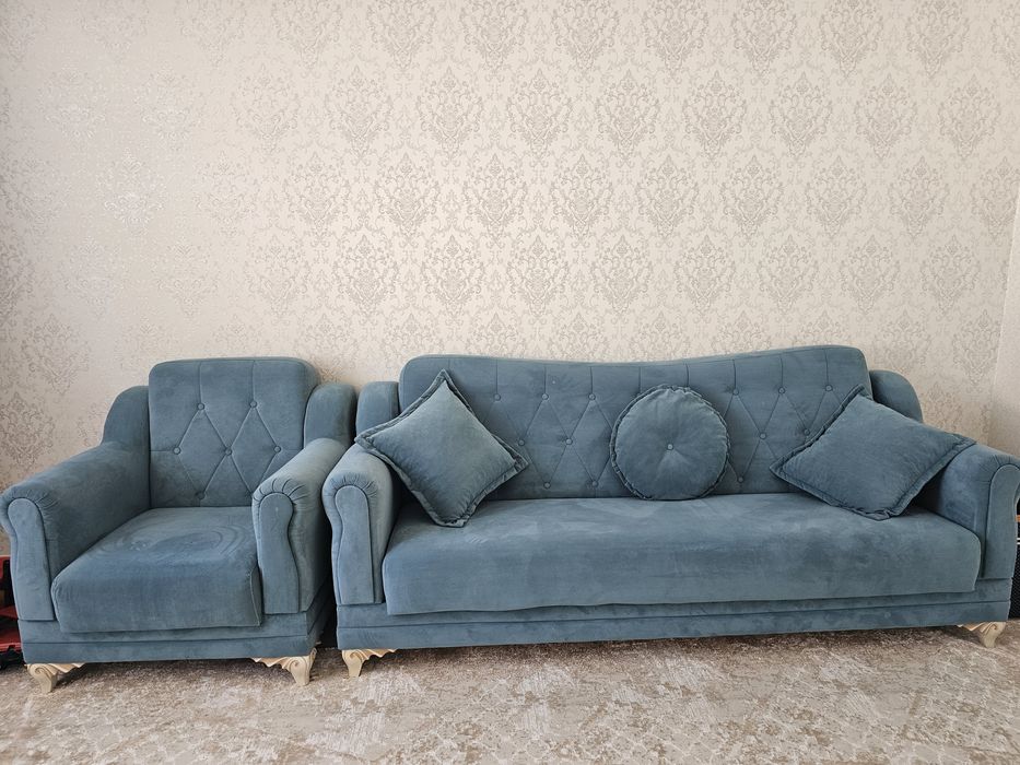Диван с креслом, срочно