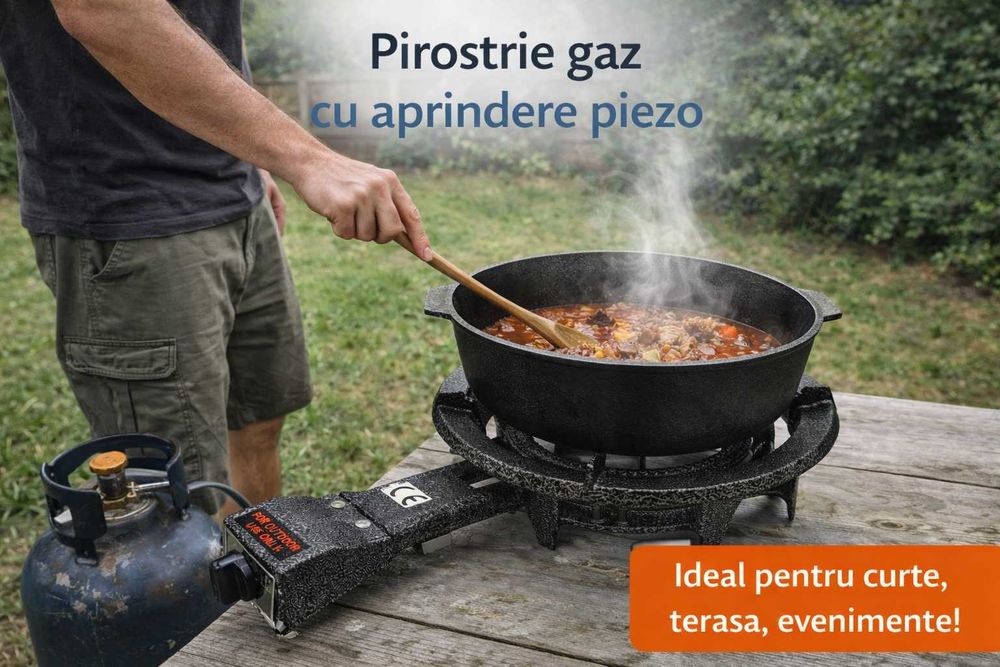 Pirostrie cu Aprindere PIEZO - Gatit in aer liber ! Oradea • OLX.ro
