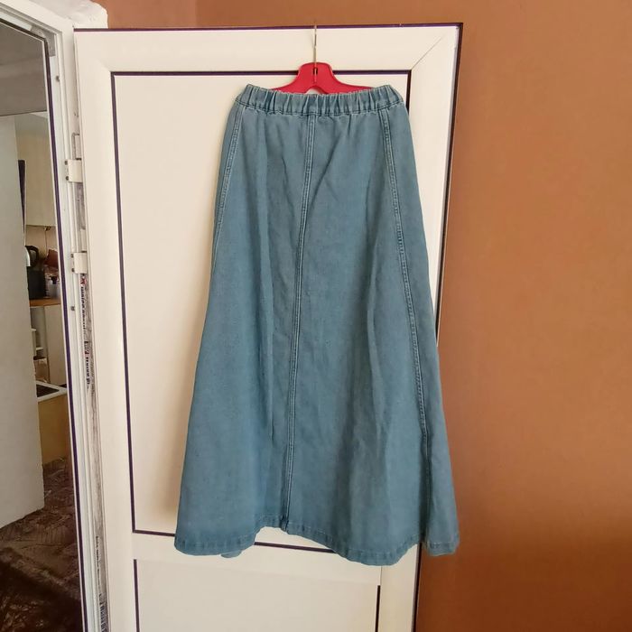 Дънкова дълга пола