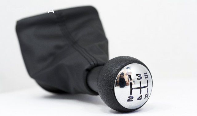 Toпка скоростен лост с маншон Пежо 307 Peugeot 307 SW CC 5 скорости