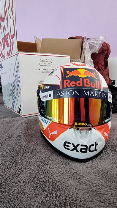 Max Verstappen F1 2019 season Helmet scale 1:2 schuberth