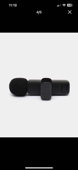 Беспроводной микрофон, петличка для телефона IOS и Android