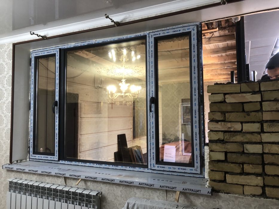 Окна двери витражи пвх