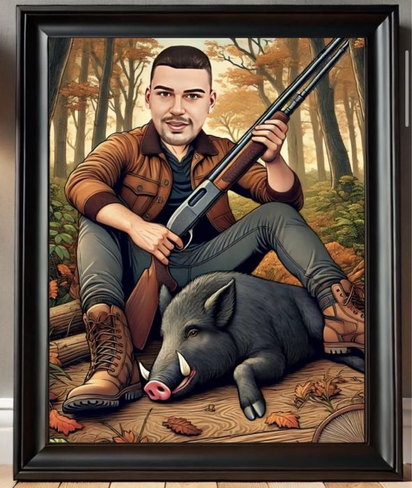 Карикатури с включена рамка промо цени