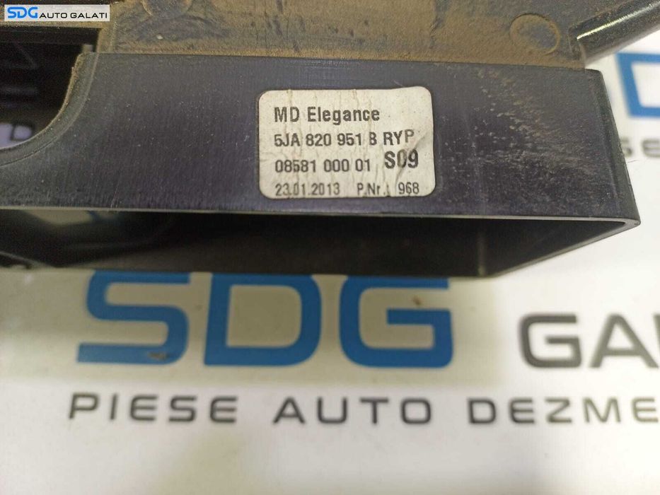 Gura Grila Aer Aerisire Ventilatie Bord Centrala Seat Toledo 4 2012 - 2018 Cod 5JA820951B [L1427]
