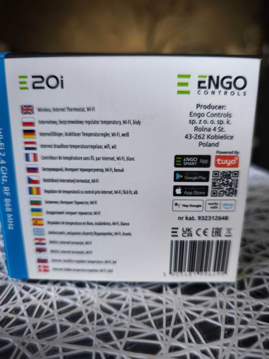 Wi-fi Термостат Engo