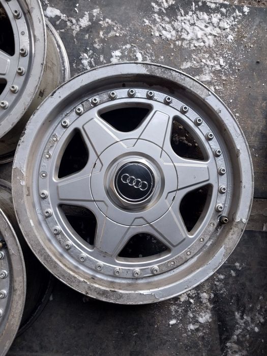 Диски R15 на Audi 80. Разболтовка 4×108.