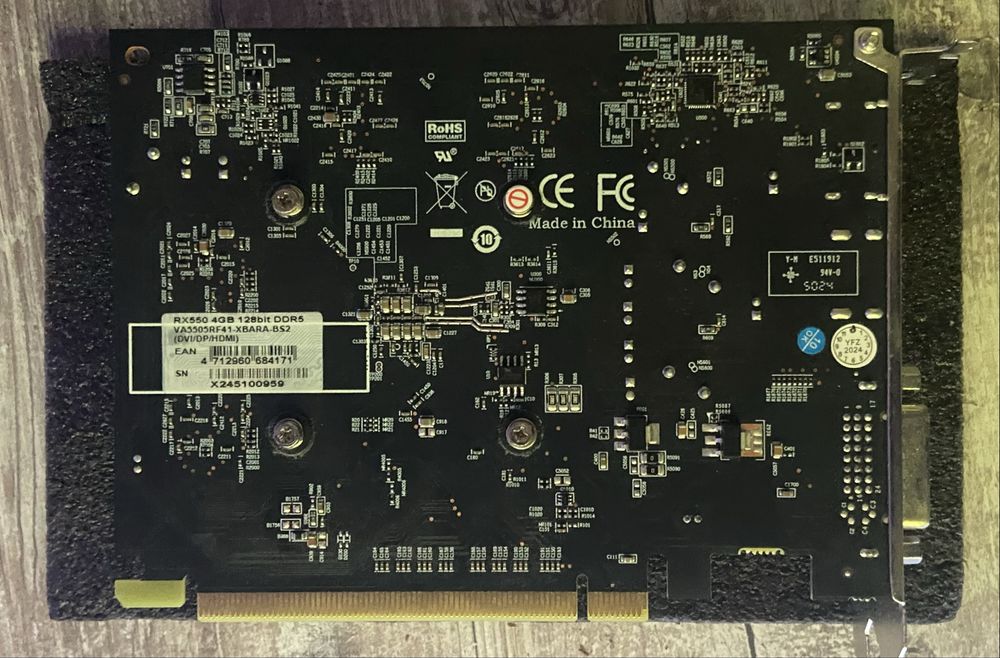 radeon rx 550 biostar Видео Карта