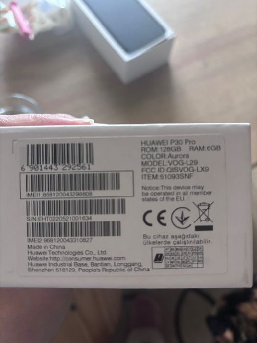 Huawei P30 Pro син