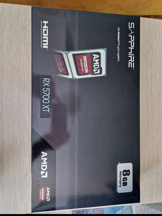 Видео карти RX5700 чисто нови, в кутии.