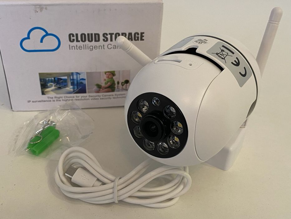 Куполна безжична камера за външен или вътрешен монтаж