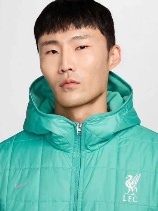 2024-25 Liverpool Nike Fleece Lined Hooded Jacket Оригинал Код 913