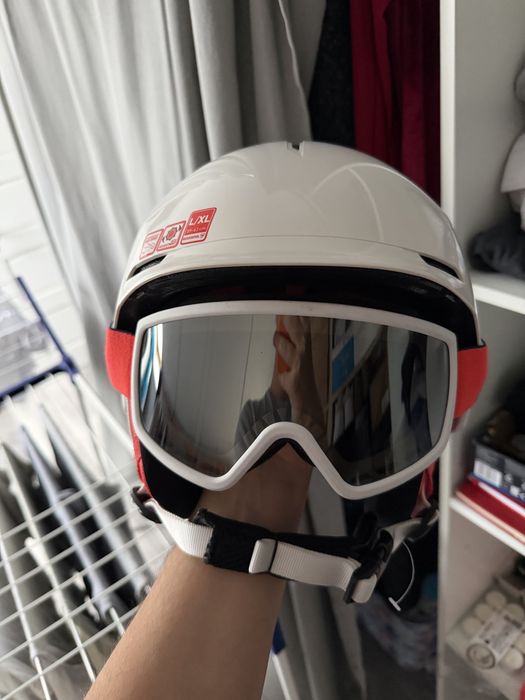 Casca + Ochelari Ski Schi Rossignol HERO noua