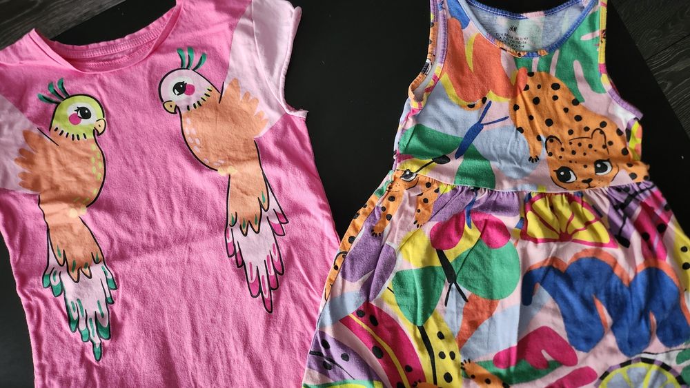 Лот летни дрехи 3-4год h&m