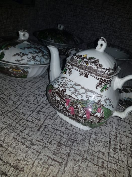 Serviciu de masă porțelan englezesc Stafford Shire