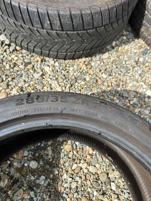 285/35R21 Continental,Anvelope Vara, stare excelenta, Garantie 100%, Cauciucuri Vara