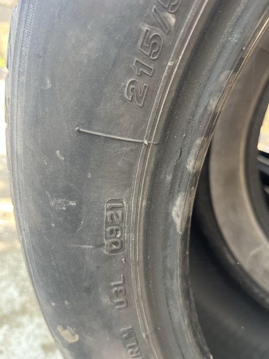 4 броя Летни гуми Bridgestone Blizzak 215/55/17