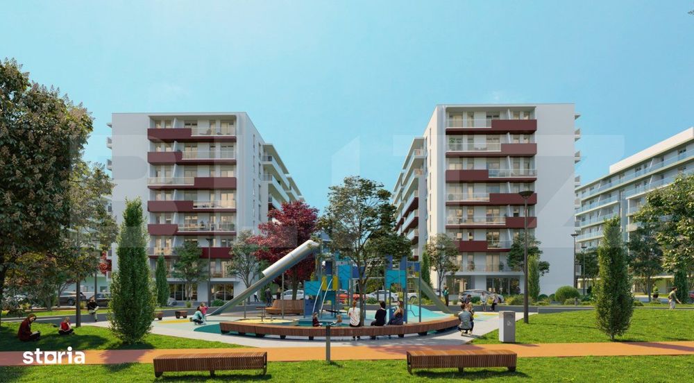 Apartament 2 camere, 57.40 mp, zona RIVUS, COMISION 0
