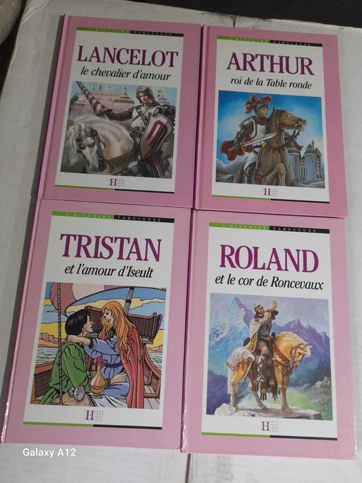 Carti povesti ilustrate, enciclopedii tineret , romane, limba franceza