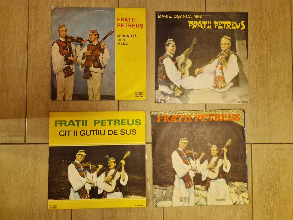 Colectie 164 discuri vinil - artisti celebri ai muzicii populare