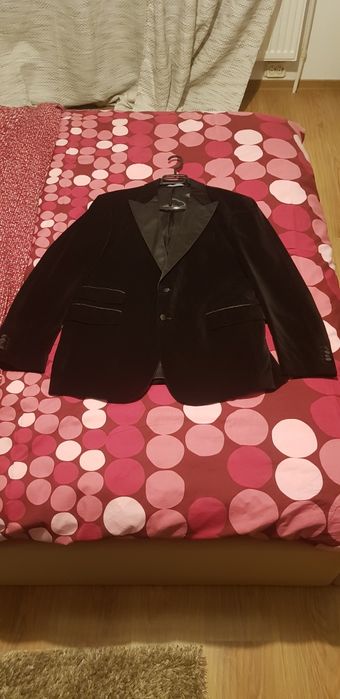 Sacou barbatesc negru 56