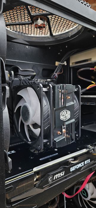 Tuf inside gaming pc.