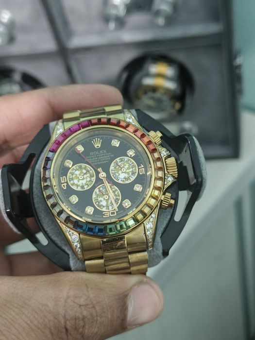 Rolex xam murskoy xam jenskiy variant toshlari raduga quyosh nurida ya