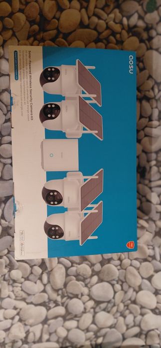 Set camere de supraveghere wireless 360, Aosu, 3MP, alimentareSet