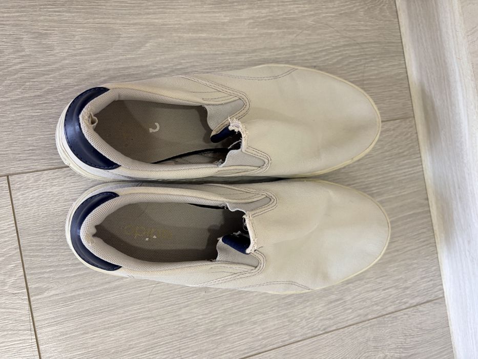 Замшевые кеды слипоны adidas оригинал 40 рамер