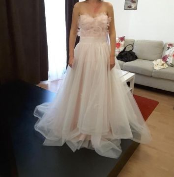 Vând rochie de mireasa NOUA Calin Events mar 36