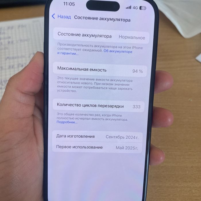 Продам Айфон 16 256гб