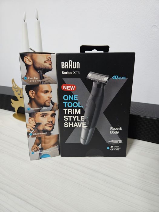 Aparat Braun seria XT5, cutie
