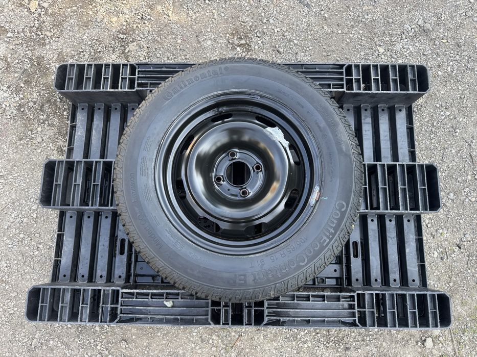 НОВА Резервна гума+Джанта 15" 4x108 ET27 за Berlingo,Partner,Combo,C4