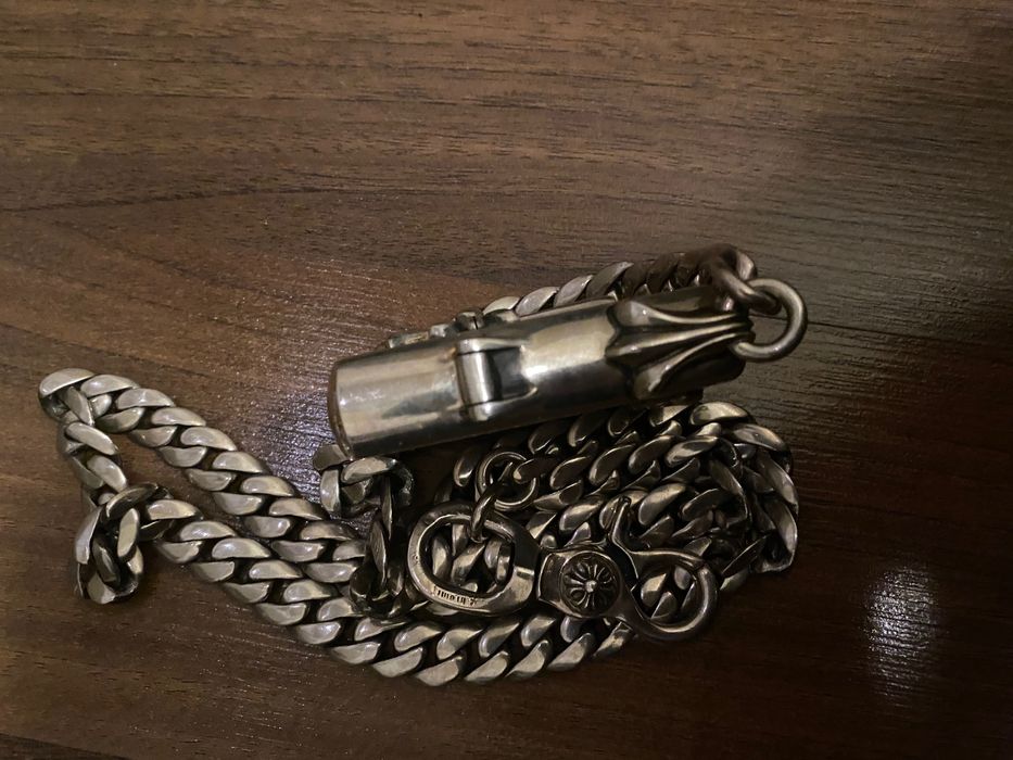 Chrome Hearts Zippo Lighter, Sterling Silver 2000